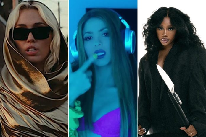 shakira-miley-sza